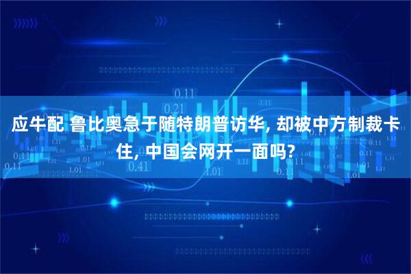 应牛配 鲁比奥急于随特朗普访华, 却被中方制裁卡住, 中国会网开一面吗?